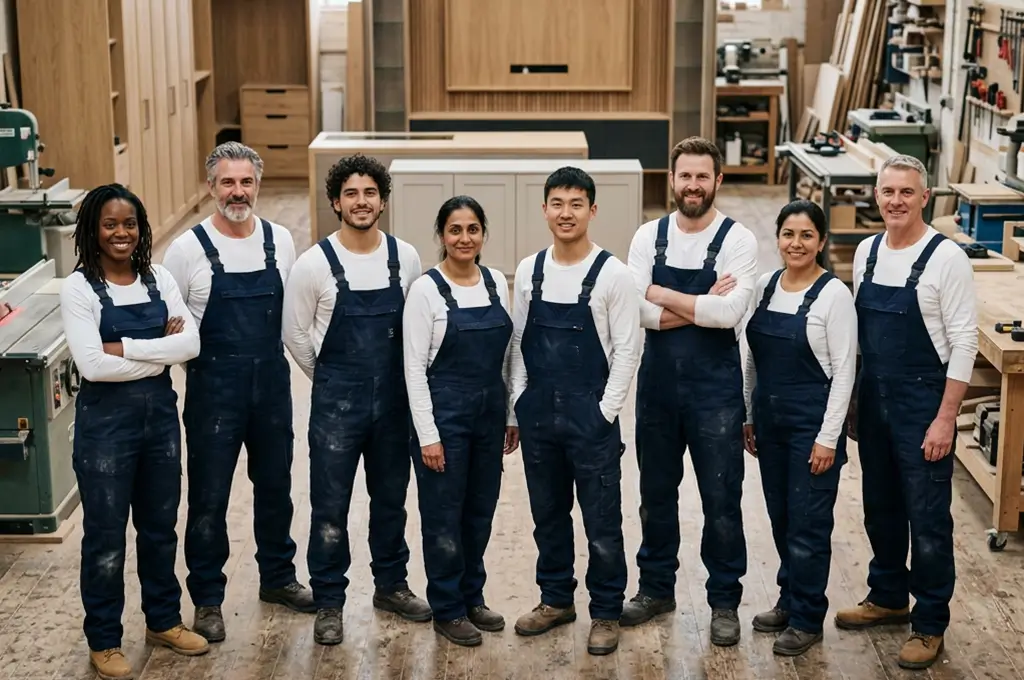RAM Furniture team of craftsmen and designers